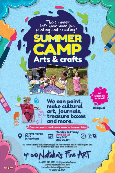 Summer Camp Registration is Open! Join Maestra Montoya for a Creative Summer Adventure